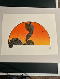 ERTE SIGNED, NUMBERED AND EMBOSSED LITHOGRAPH
