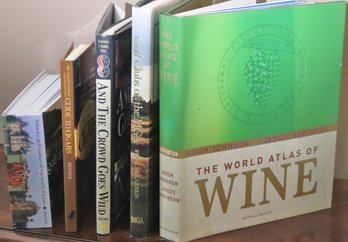Lot Of 5 Vintage Hardcover Booksfeaturing Golf, Wine And Cigars