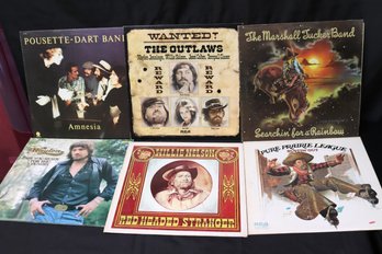 Lot Of Vintage Record Albums With The Marshall Tucker Band