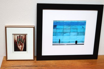 Photo Art, The Hand In The Frame. The Larger Piece Has No Glass