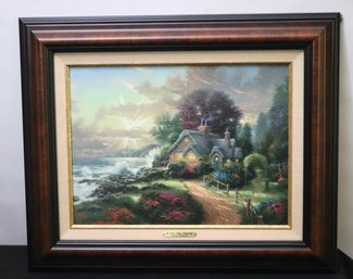 A New Day Dawning Thomas Kinkade Classics Collection Reproduction Edition Number 2001 With COA