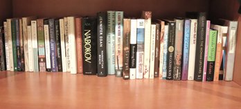 Entire Shelf Of Vintage Hard Cover Books- Mostly Novels- See Photos For Titles