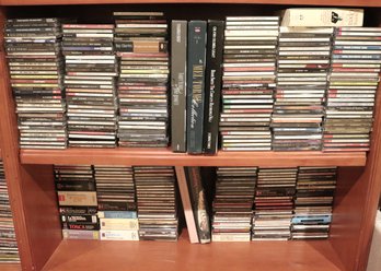 Extra Large Lot Of An Assortment Of CDs From Opera And Jazz To Rock Music