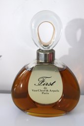 Oversized Factice First De Van Clef And Arpels Glass Perfume Bottle Made In Paris