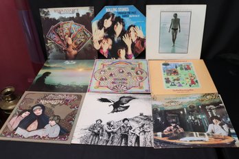 Lot Of 9 Vintage Record Albums With Seals And Crofts And Lynyrd Skynyrd