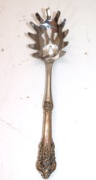 Wallace Grand Baroque Pasta Serving Spoon With A Sterling Handle