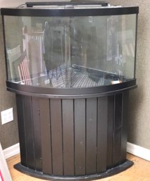 Pre-owned Aqueon Corner Aquarium With Accessories.