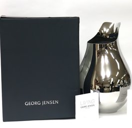 Georg Jensen Modernist Living Masterpiece Pitcher / Vase By Ilse Crawford In Original Box With Papers.