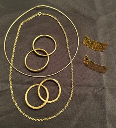 14K YG MIXED LOT OF JEWELRY