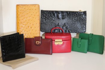 Matching Green Coach, Mini Wolf Designs Jewelry Box, Genuine Alligator Wallet, Ostrich Wallet And More