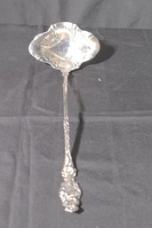 Sterling Silver Large Fancy Punch Bowl Ladle