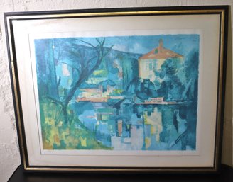 Signed Lithograph By Jose Palmiero 255/275
