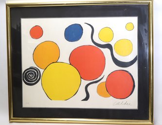 Alexander Calder Signed & Numbered Litho Attributed To