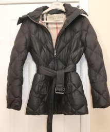 Burberry Jacket Size Small With 100 Percent Goose Down