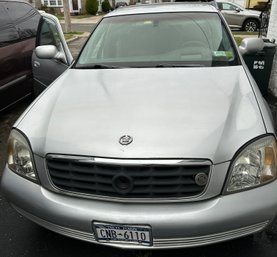 2001 4 Door Cadillac Sedan, Title Included Please Note This Is A Preowned Vehicle Car Viewing Mon. March 25th