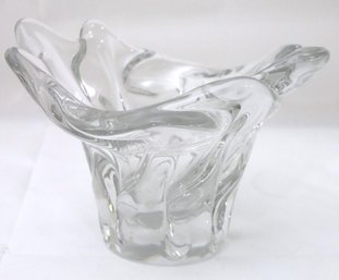 Vintage Daum France Crystal Bowl