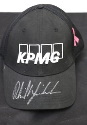 Phil Mickelson Autographed KPMG New Era Callaway Golf Hat Size Small-medium