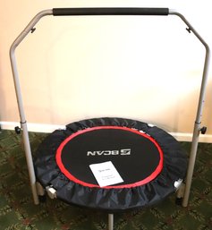 BCAN Trampoline With Adjustable Handle 40 Inch Diameter