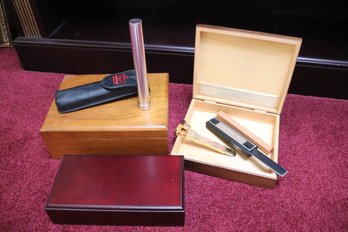Assorted Humidor Boxes And Accessories Assorted Sizes