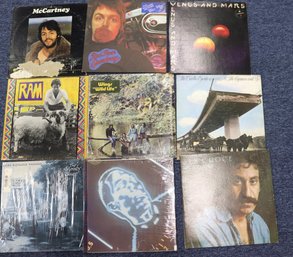 Vintage Records Include Wings, The Rolling Stones, The Doobie Bros, Jim Croce And The Doobie Bros.