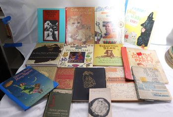 Collection Of Assorted Vintage Books, Titles Include Mrs. Wiggs Of The Cabbage Patch And More