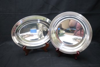 2 Christofle Serving Platters