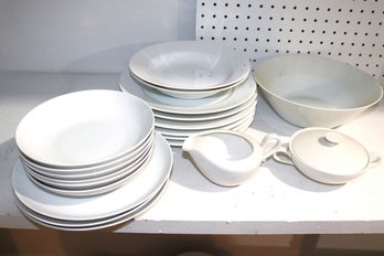 White Hutchen Reuther German Dinnerware, Partial Set, Perfect For  Luncheon