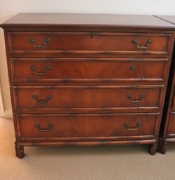 Vintage Wood Dresser Quality Well-made Piece Needs A Little TLC To Freshen Up