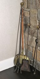 Collection Of Long Reach Fireplace Tools/accessories As Pictured