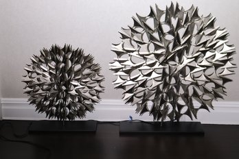 Modern Metallic Cosmos Art Sculptures From Global Views