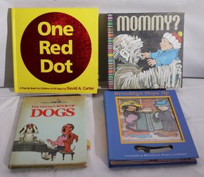 Collection Of Pop-up Books Including Mommy, Brooklyn Pops Up, Book Of Dogs And One Red Dot