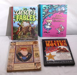 Collection Of Pop-up Books Including Alices Adventures In Wonderland And More