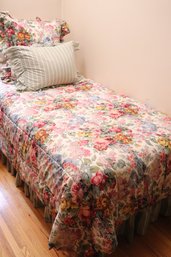 Ralph Lauren Twin Size Floral Bedding