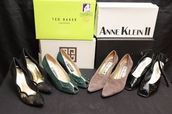 Lot Of 4 Ladies Dressy High Heels With Givenchy, Ted Baker, Barneys, And More  Barneys