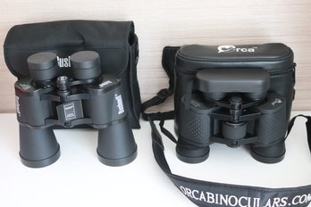 Binoculars Orca 8x4 OWA 430 Ft At 1000 Yds Coated Optics & Bushnell 10x50 288 FR At 1000 Yds
