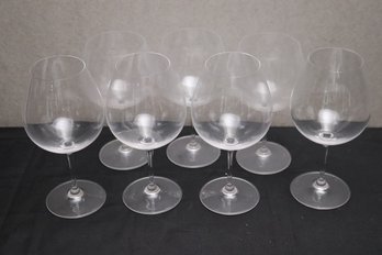 Collection Of 7 Riedel Wine Glasses As Pictured, Includes 2 Different Sizes