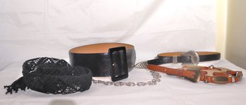 Belts Including W. Kleinberg Genuine Leather Size Large Made In USA, Al Beres USA Size L