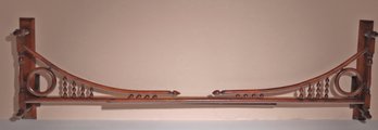 Antique Victorian Drapery/linen Rods Older Unique Pieces
