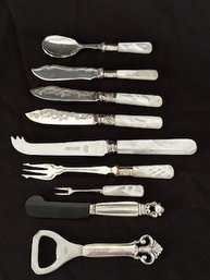 Assorted Cutlery, Some Include Sterling