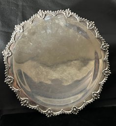 STERLING SILVER REED AND BARTON HEAVY SERVING PLATTER