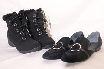 Khombu Winter Boots Size 9 M And Siggerson Morris Size 38.5