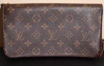 Louis Vuitton France Genuine Leather Wallet/ Card Holder