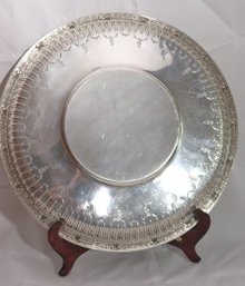 Sterliing Silver Marie Antoinette 16.75 Inch Serving Tray By Gorham