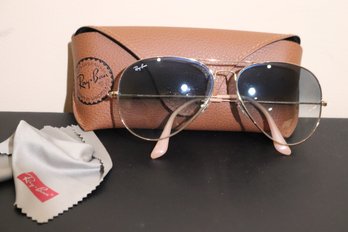 Ray-Ban Designer Sunglasses With Case