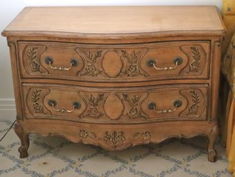 Vintage Auffray & Co. Fine French Furniture Carved Wood Chest/night Stand