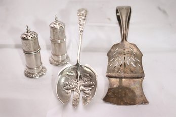 Sterling Silver Mixed Lot Serving