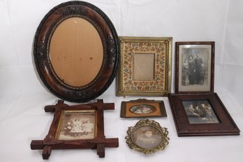 Collection Of Vintage/antique Picture Frames
