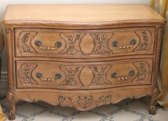 Vintage Auffray And Co. Fine French Furniture Carved Wood Chest/night Stand