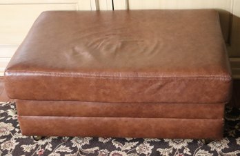 Quality Leather Ottoman