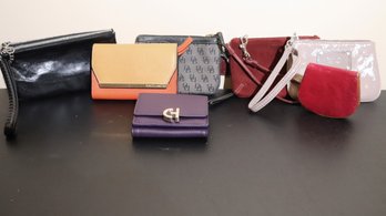 Wallets Include Dooney And Bourke Coin Pouch, Coach Leatherware, Vince Camuto, Purple Cole Hahn, Michael Kors